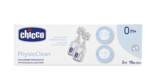 Chicco PhysioClean Soluzione Isotonica - 10 pezzi da 2 millilitri